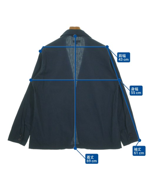 Engineered Garments（エンジニアドガーメンツ）テーラードジャケット 紺 サイズ:S メンズ/2200664104030