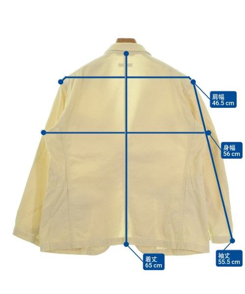 Engineered Garments（エンジニアドガーメンツ）テーラードジャケット 白 サイズ:S メンズ/2200664104061