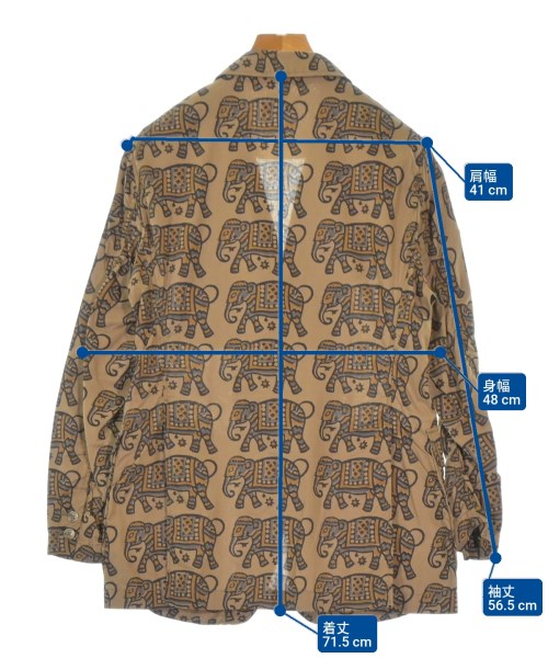 Engineered Garments（エンジニアドガーメンツ）カジュアルジャケット ベージュ サイズ:XS メンズ/2200661279267