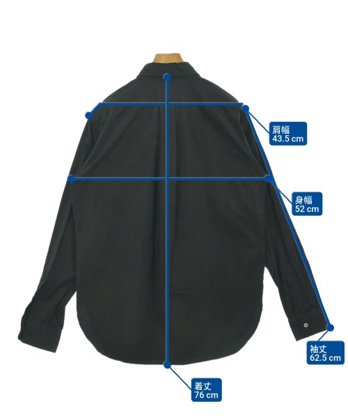 Engineered Garments（エンジニアドガーメンツ）カジュアルシャツ 黒 サイズ:S メンズ/2200667057173