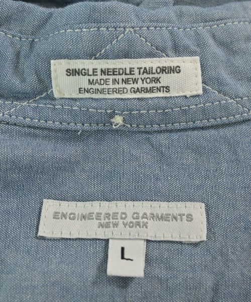 Engineered Garments（エンジニアドガーメンツ）カジュアルシャツ 青 サイズ:L メンズ/2200667057227