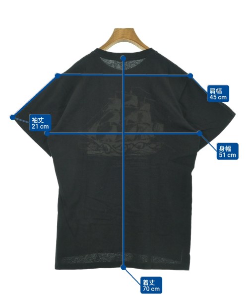 Engineered Garments（エンジニアドガーメンツ）Tシャツ・カットソー 黒 サイズ:M メンズ/2200667057456