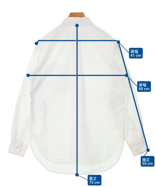 Engineered Garments（エンジニアドガーメンツ）カジュアルシャツ 白 サイズ:XS メンズ/2200668342025