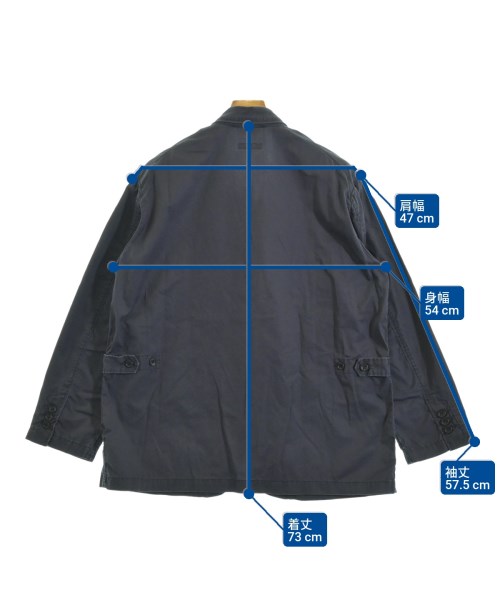 Engineered Garments（エンジニアドガーメンツ）カジュアルジャケット 紺 サイズ:S メンズ/2200667869028