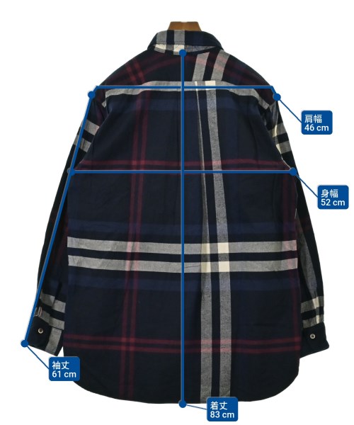 Engineered Garments（エンジニアドガーメンツ）カジュアルシャツ 紺 サイズ:S メンズ/2200668108058