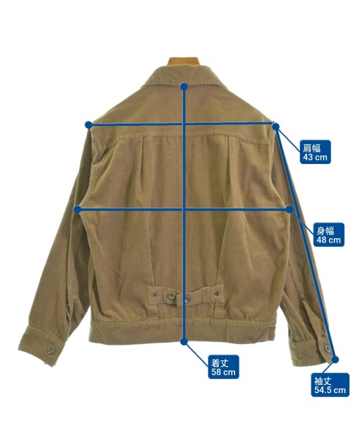 Engineered Garments（エンジニアドガーメンツ）カバーオール ベージュ サイズ:XXS メンズ/2200666541055