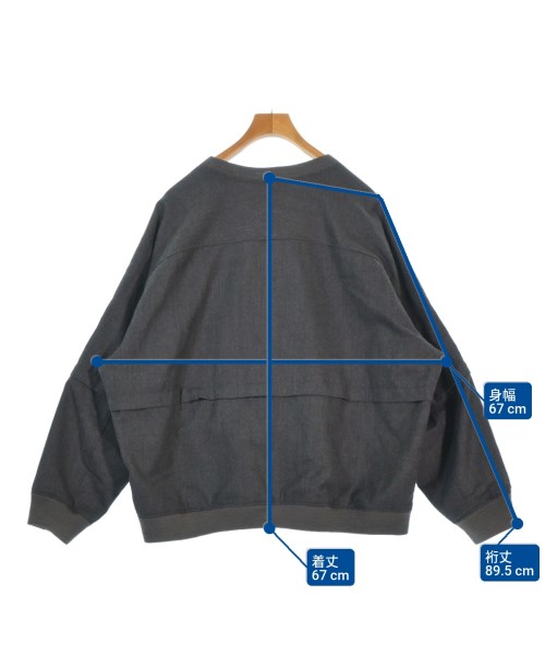 Engineered Garments（エンジニアドガーメンツ）スウェット グレー サイズ:M メンズ/2200671126087