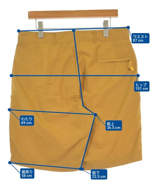 Engineered Garments（エンジニアドガーメンツ）ショートパンツ 黄 サイズ:M メンズ/2200670337101