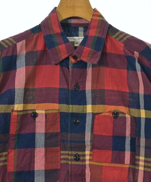 Engineered Garments（エンジニアドガーメンツ）カジュアルシャツ 赤 サイズ:XS メンズ/2200670337163