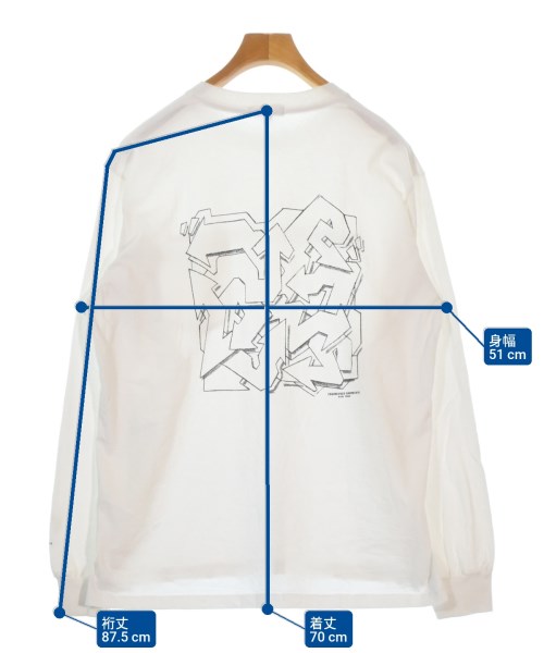 Engineered Garments（エンジニアドガーメンツ）Tシャツ・カットソー 白 サイズ:XS メンズ/2200672006111