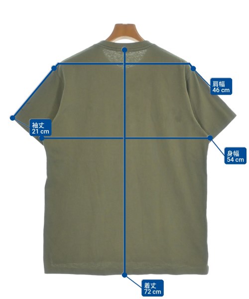 Engineered Garments（エンジニアドガーメンツ）Tシャツ・カットソー カーキ サイズ:S メンズ/2200730976080