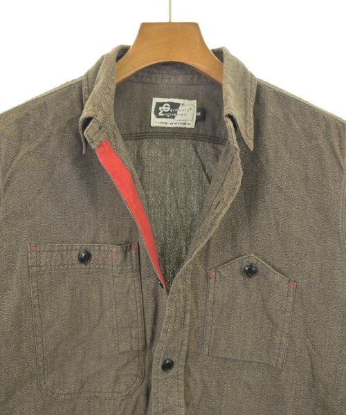 Engineered Garments（エンジニアドガーメンツ）カジュアルシャツ 茶 サイズ:S メンズ/2200729202336