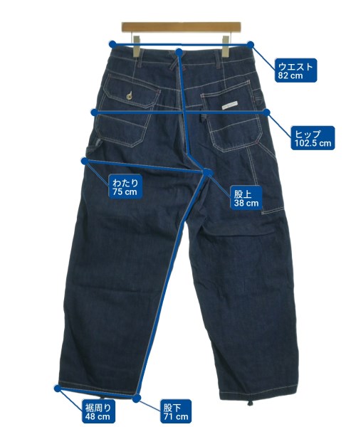 Engineered Garments（エンジニアドガーメンツ）デニムパンツ 青 サイズ:S メンズ/2200731435012