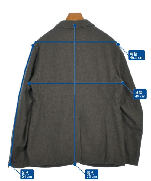 Engineered Garments（エンジニアドガーメンツ）テーラードジャケット 茶 サイズ:M メンズ/2200732000073