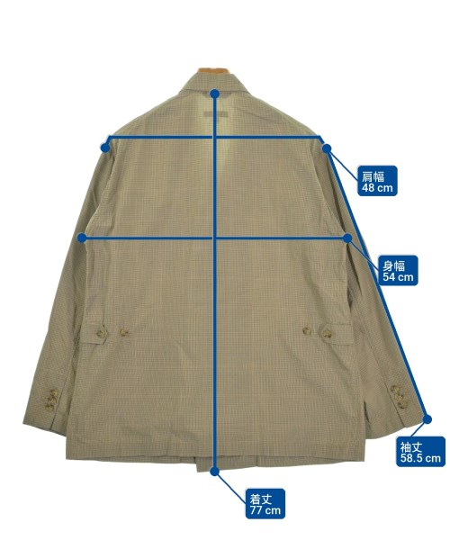 Engineered Garments（エンジニアドガーメンツ）カジュアルジャケット ベージュ サイズ:S メンズ/2200733845024