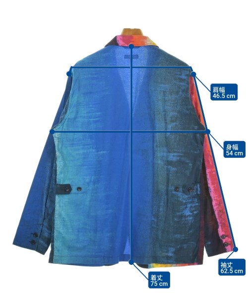 Engineered Garments（エンジニアドガーメンツ）カジュアルジャケット 青 サイズ:M メンズ/2200733845031