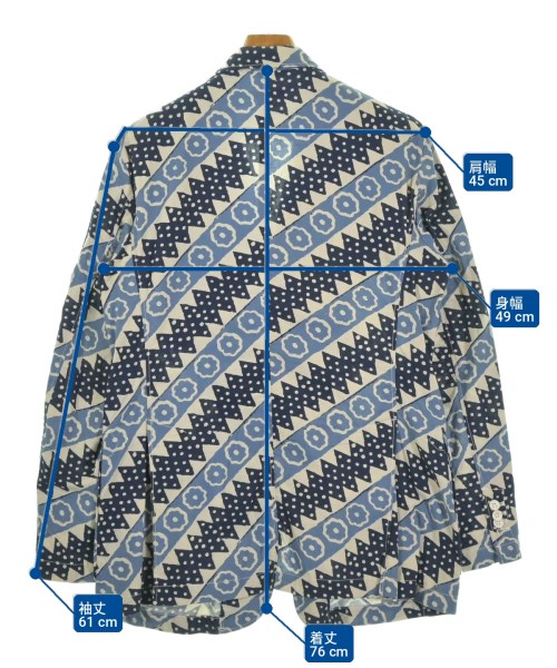 Engineered Garments（エンジニアドガーメンツ）カジュアルジャケット 青 サイズ:M メンズ/2200733845048