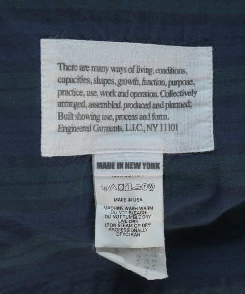 Engineered Garments（エンジニアドガーメンツ）カジュアルジャケット 青 サイズ:M メンズ/2200733845055