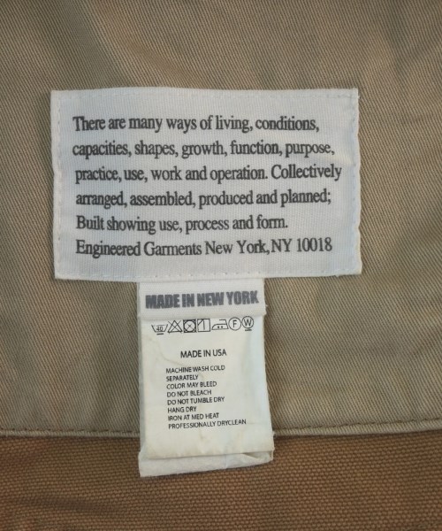 Engineered Garments（エンジニアドガーメンツ）カジュアルジャケット 茶 サイズ:M メンズ/2200733845062