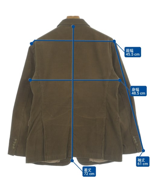 Engineered Garments（エンジニアドガーメンツ）カジュアルジャケット 茶 サイズ:M メンズ/2200733845079