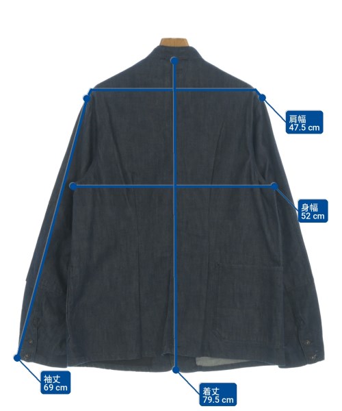 Engineered Garments（エンジニアドガーメンツ）カバーオール 紺 サイズ:L メンズ/2200733845086