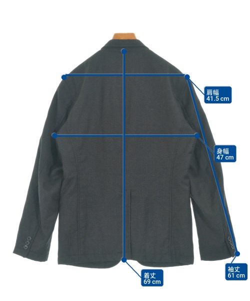 Engineered Garments（エンジニアドガーメンツ）テーラードジャケット グレー サイズ:XS メンズ/2200734640031