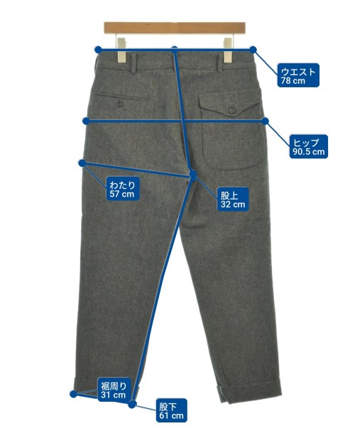 Engineered Garments（エンジニアドガーメンツ）その他 グレー サイズ:30(M位) メンズ/2200726390067