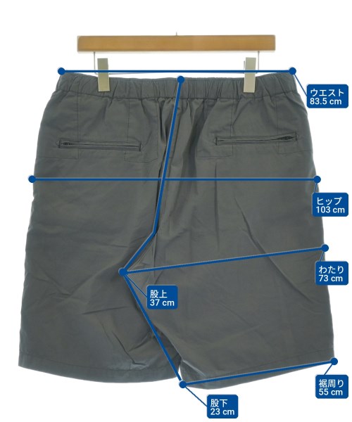 Engineered Garments（エンジニアドガーメンツ）ショートパンツ グレー サイズ:L メンズ/2200728252127