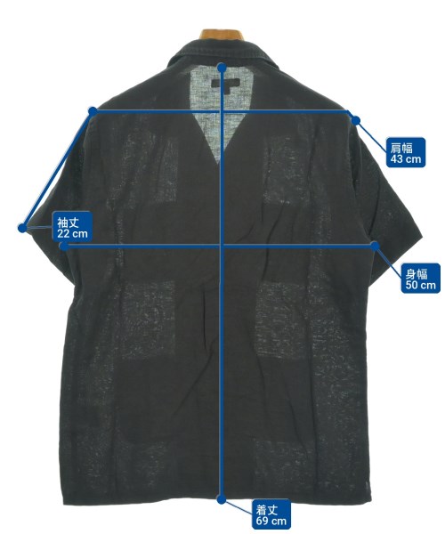 Engineered Garments（エンジニアドガーメンツ）カジュアルシャツ 黒 サイズ:M メンズ/2200737886023