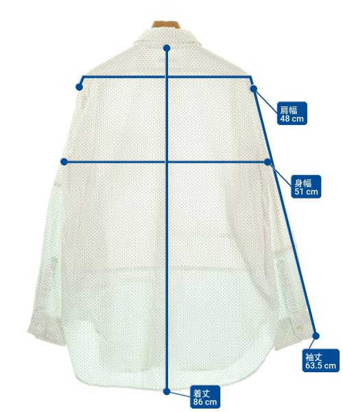 Engineered Garments（エンジニアドガーメンツ）カジュアルシャツ 白 サイズ:M メンズ/2200737886030