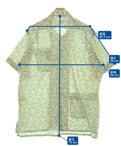 Engineered Garments（エンジニアドガーメンツ）カジュアルシャツ 青 サイズ:M メンズ/2200721981079