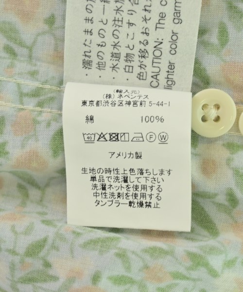 Engineered Garments（エンジニアドガーメンツ）カジュアルシャツ 青 サイズ:S メンズ/2200721981086