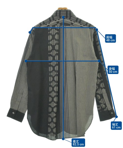 Engineered Garments（エンジニアドガーメンツ）カジュアルシャツ 黒 サイズ:S メンズ/2200721981093
