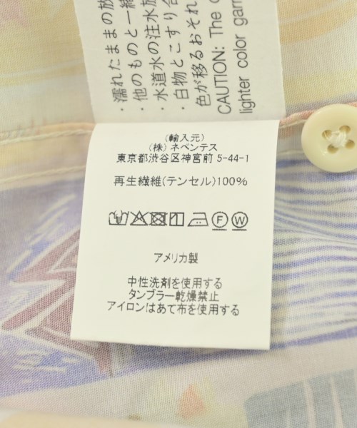 Engineered Garments（エンジニアドガーメンツ）カジュアルシャツ 黄 サイズ:M メンズ/2200721981178