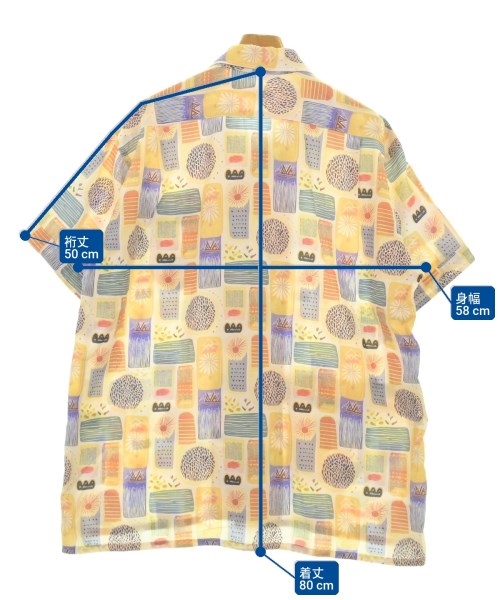 Engineered Garments（エンジニアドガーメンツ）カジュアルシャツ 黄 サイズ:M メンズ/2200721981178