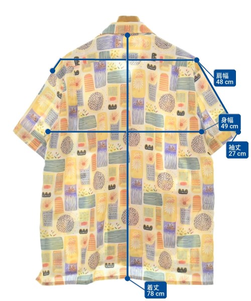 Engineered Garments（エンジニアドガーメンツ）カジュアルシャツ 黄 サイズ:S メンズ/2200721981185