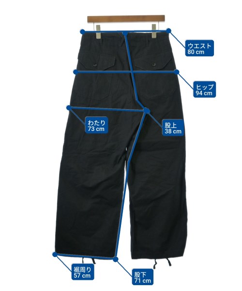 Engineered Garments（エンジニアドガーメンツ）カーゴパンツ 黒 サイズ:XS メンズ/2200723797067