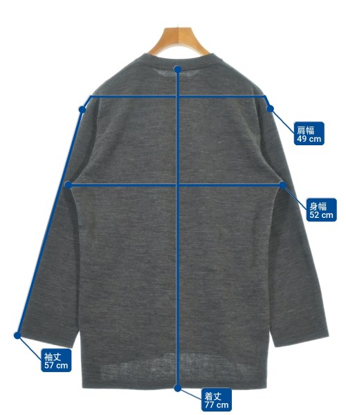 Engineered Garments（エンジニアドガーメンツ）ニット・セーター グレー サイズ:S メンズ/2200724420018