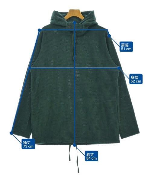 Engineered Garments（エンジニアドガーメンツ）パーカー 緑 サイズ:M メンズ/2200724384099