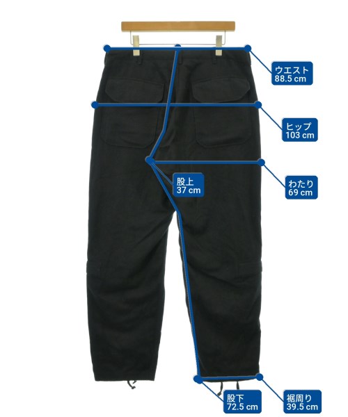 Engineered Garments（エンジニアドガーメンツ）カーゴパンツ 黒 サイズ:M メンズ/2200724384181