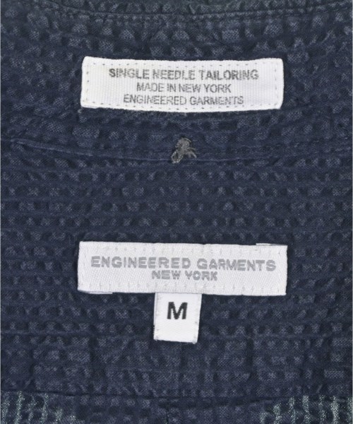 Engineered Garments（エンジニアドガーメンツ）カジュアルシャツ 紺 サイズ:M メンズ/2200721709031