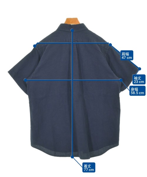 Engineered Garments（エンジニアドガーメンツ）カジュアルシャツ 紺 サイズ:M メンズ/2200721709031