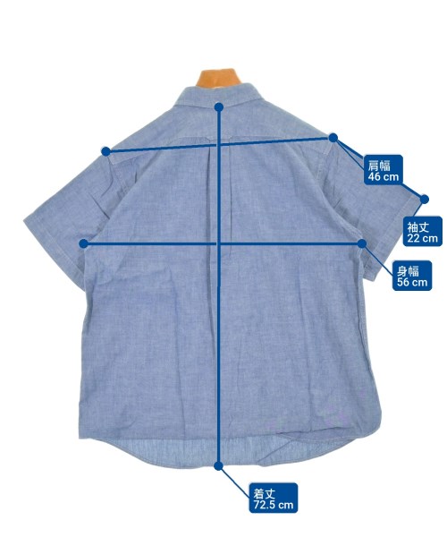 Engineered Garments（エンジニアドガーメンツ）カジュアルシャツ 青 サイズ:M メンズ/2200721709055