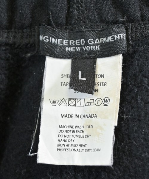 Engineered Garments（エンジニアドガーメンツ）スウェットパンツ 黒 サイズ:L メンズ/2200682151566