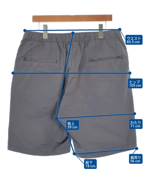 Engineered Garments（エンジニアドガーメンツ）ショートパンツ グレー サイズ:L メンズ/2200682151726