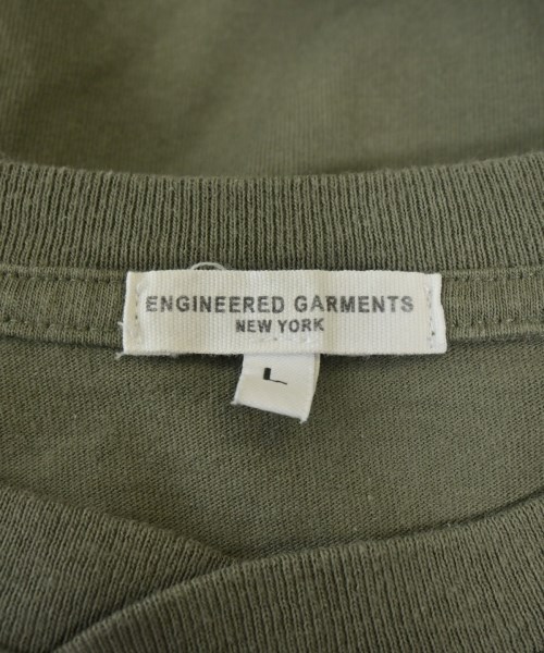 Engineered Garments（エンジニアドガーメンツ）Tシャツ・カットソー カーキ サイズ:L メンズ/2200682900157