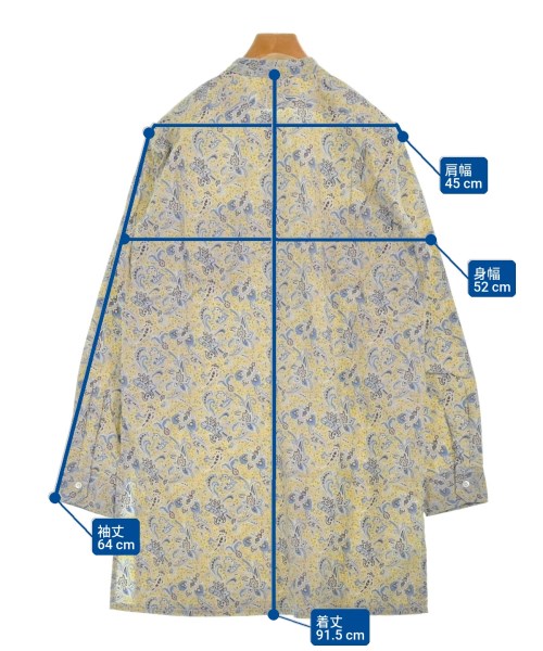 Engineered Garments（エンジニアドガーメンツ）カジュアルシャツ 黄 サイズ:M メンズ/2200684379203