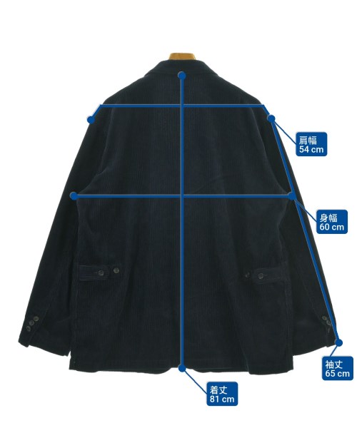 Engineered Garments（エンジニアドガーメンツ）テーラードジャケット 紺 サイズ:M メンズ/2200685136010
