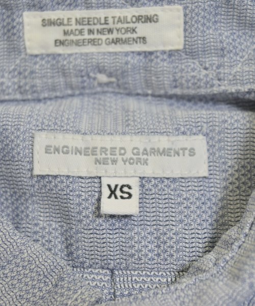 Engineered Garments（エンジニアドガーメンツ）カジュアルシャツ 青 サイズ:XS メンズ/2200681988088