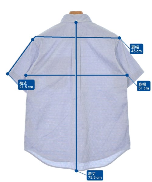 Engineered Garments（エンジニアドガーメンツ）カジュアルシャツ 青 サイズ:XS メンズ/2200681988088